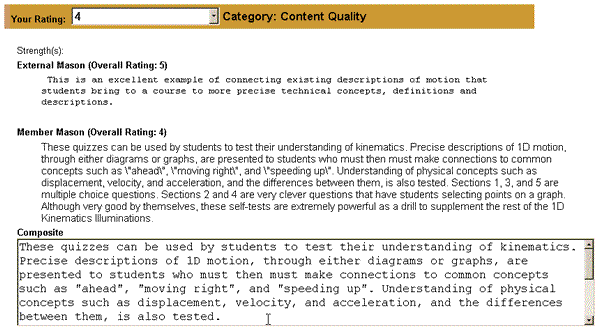 Composite Review Form