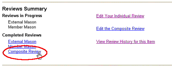 View Composite Review